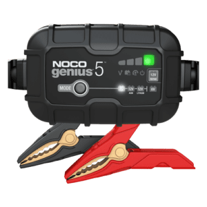 GENIUS5 FRONT NOCO GENIUS 5A BATTERY MAINTAINER FOR FULL SIZE VEHICLES